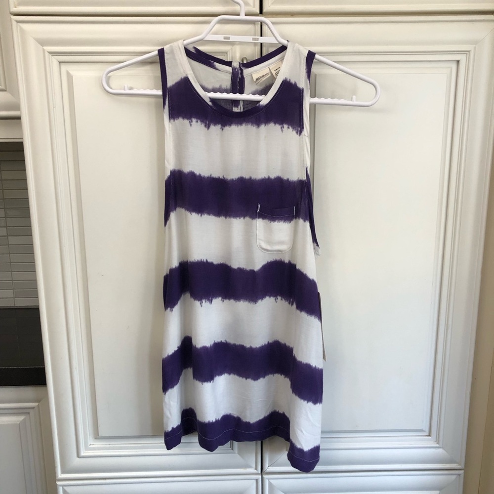 NWT Roxy women’s tie dyed tank top
